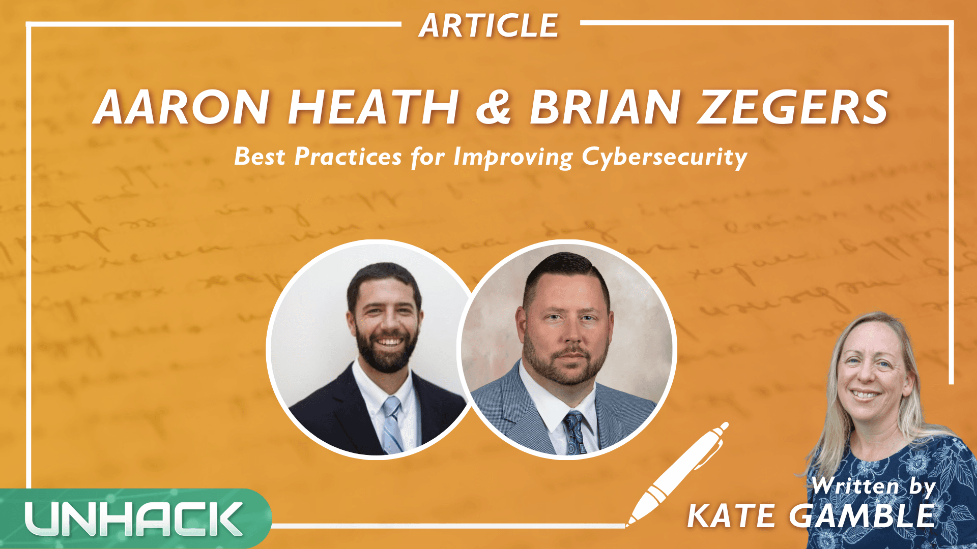 Preparing For The Storm: Brian Zegers and Aaron Heath Chart a Path for Improving Cybersecurity