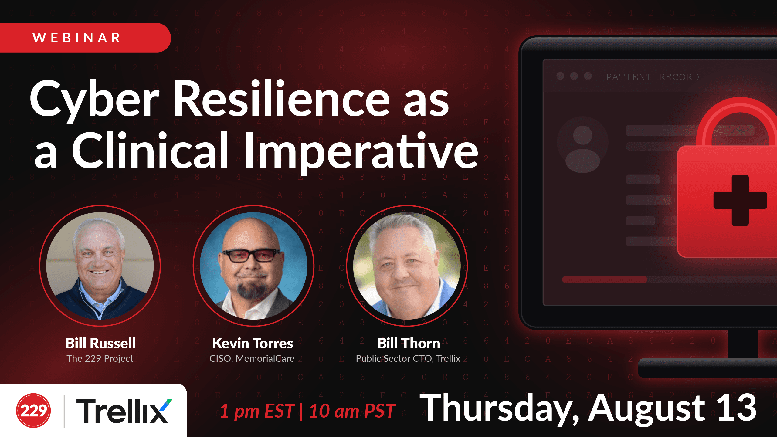 Cyber Resilience as a Clinical Imperative