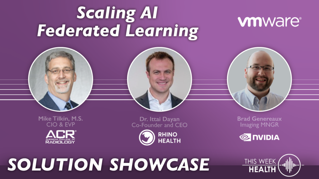 American College of Radiology & Rhino Health – Scaling AI Federated Learning via NVIDIA AI Enterprise