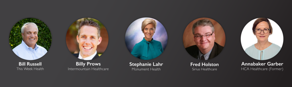 Host and Panelists of Webinar: Sirius Healthcare: Patient Room Next - Improving Care Efficiency