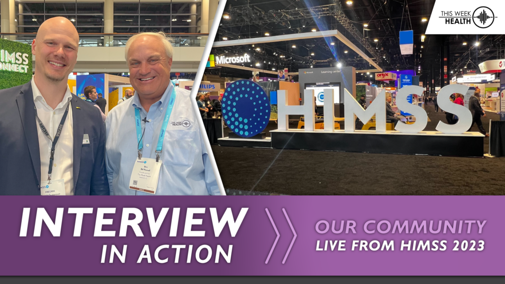 Interview in Action @ HIMSS '23: Fredrik Gustavsson, CTO & VP Pre-Sales/Product Marketing, Sectra