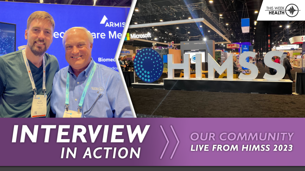 Interview in Action @ HIMSS '23 - Nadir Izrael, Co-Founder and CTO, Armis Security
