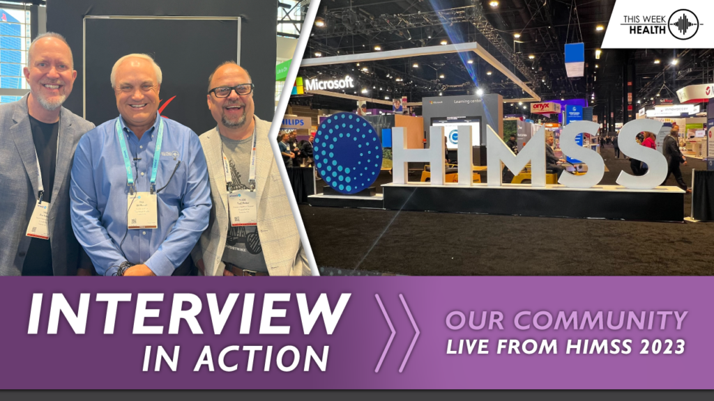 Interview in Action @ HIMSS '23 - Drex DeFord & Todd Felker, Crowdstrike