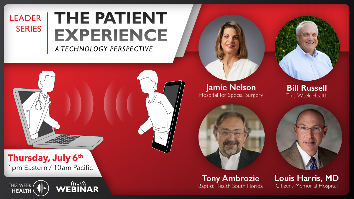 Leader Series The Patient Experience A Technology Perspective