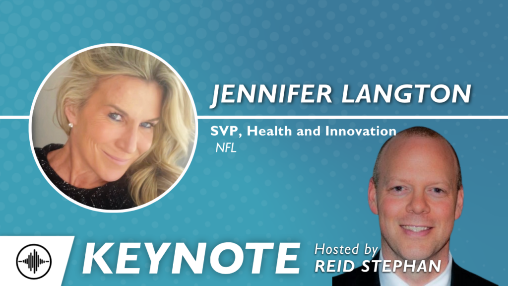 Keynote: NFL's Digital Athlete Project, Change Champions, and Health Insights with Jennifer Langton