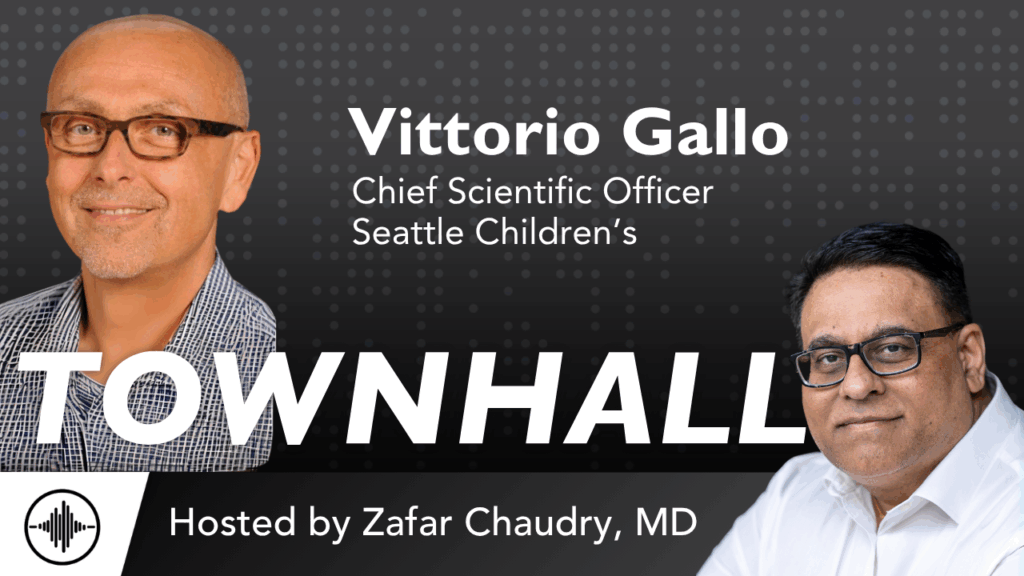 TownHall: Pediatric Research Breakthroughs and Changes with Vittorio Gallo